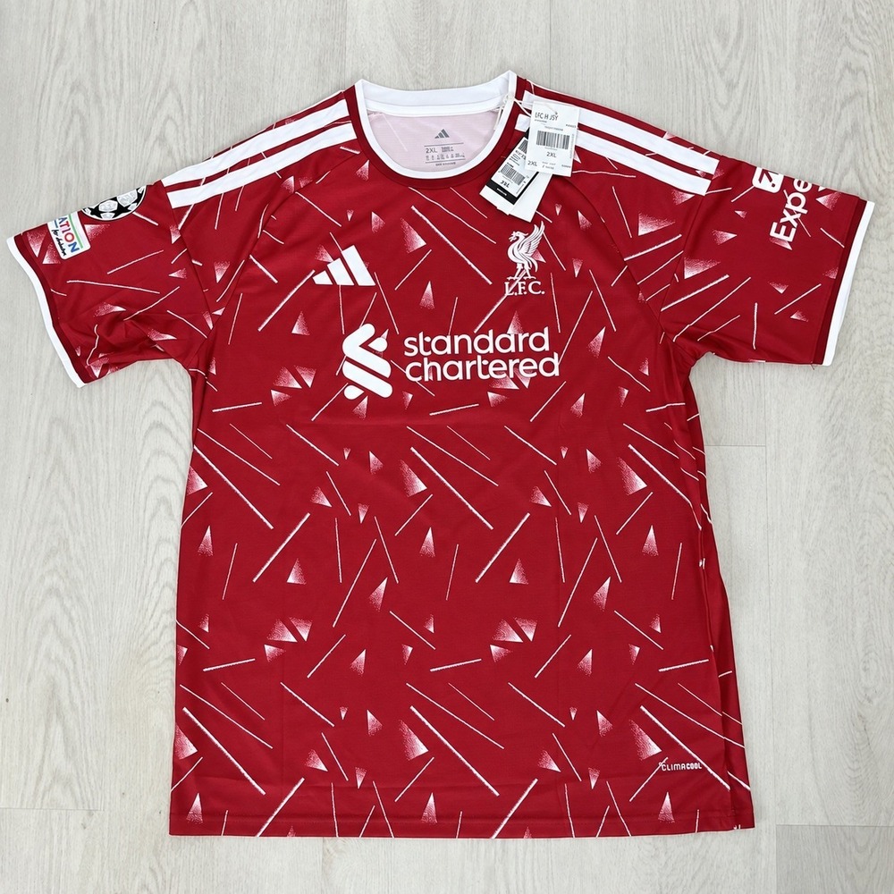 Liverpool FC WIRTZ # 7 Home Soccer Jersey 26/27 Fan Version Champions League 2XL